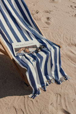 Logo trade promotional merchandise image of: VINGA Ornos GRS recycled cotton hammam towel