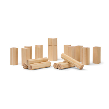 Logo trade promotional giveaways image of: VINGA Kubb mini game