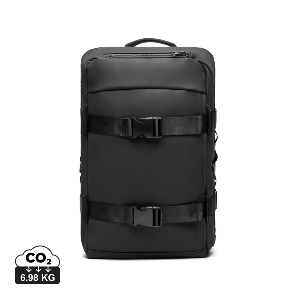 Logo trade advertising products image of: VINGA Baltimore RCS explorer’s backpack