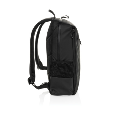 Logo trade promotional products image of: Lima Aware™ RPET water resistant 15.6 laptop backpack