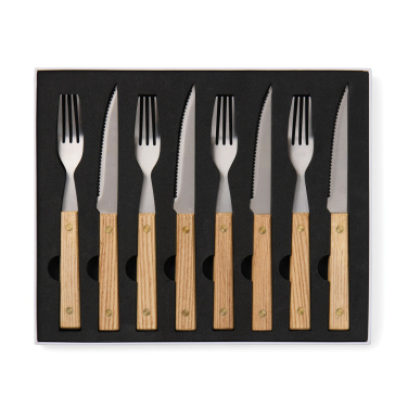 Logo trade promotional merchandise image of: VINGA Paso 8 pcs bbq cutlery set