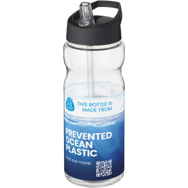 Logo trade promotional giveaways image of: H2O Active® Eco Base 650 ml spout lid sport bottle