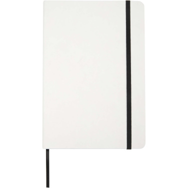 Logotrade advertising product image of: Holm A5 stone paper hard cover notebook with lined pages
