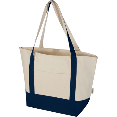 Logotrade promotional merchandise image of: Sam 320 g/m² GRS recycled cotton tote bag