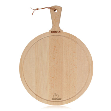 Logo trade promotional merchandise picture of: BOSKA Serving Board Round Amigo L