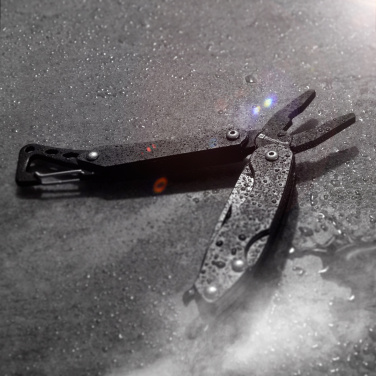 Logotrade business gift image of: Multitool AWU Schwarzwolf