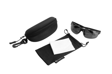 Logo trade corporate gifts picture of: Polarized sunglasses MANASLU Schwarzwolf