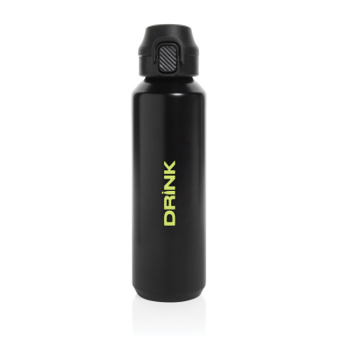 Logo trade corporate gifts picture of: Via RCS Re-steel lockable sport bottle 600ML