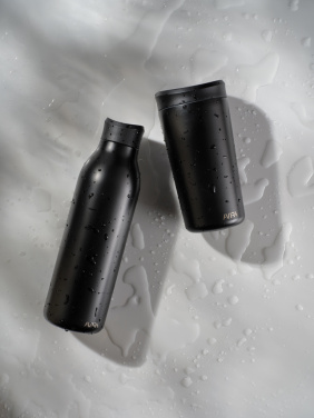 Logo trade promotional giveaway photo of: Avira Alix RCS re-steel click tumbler 400ML