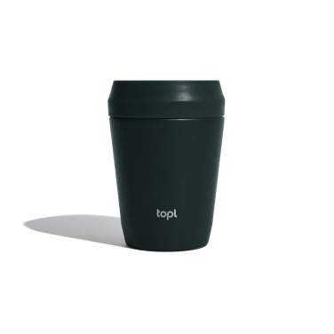 Logotrade promotional gifts photo of: Topl Recycled Steel To Go Tumbler Patented 360 Lid 235ml
