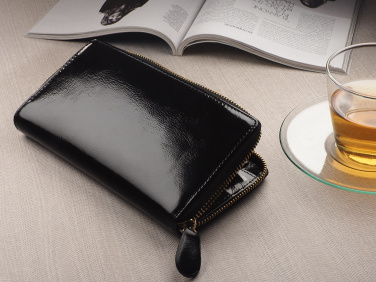 Logo trade promotional giveaways image of: Wallet 219708201