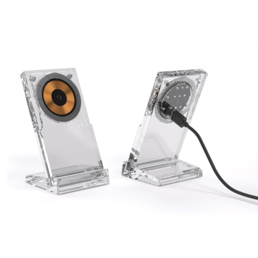 Logotrade corporate gift image of: Magcharge 15W magnetic wireless charging stand