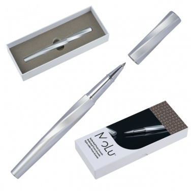 Logo trade promotional gift photo of: MoLu brass rollerball Praia Grande