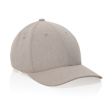 Logotrade promotional items photo of: Milo AWARE™ recycled heather 6 panel cap 200gr