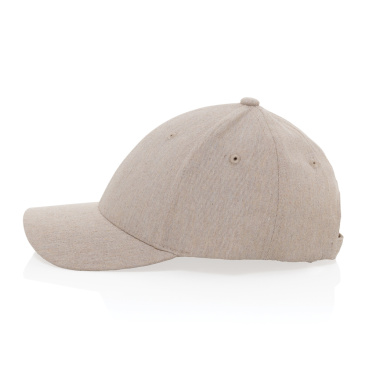 Logo trade corporate gifts picture of: Milo AWARE™ recycled heather 6 panel cap 200gr