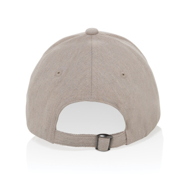 Logotrade promotional giveaways photo of: Milo AWARE™ recycled heather 6 panel cap 200gr