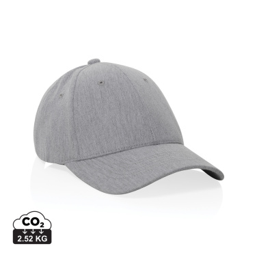 Logo trade promotional merchandise picture of: Milo AWARE™ recycled heather 6 panel cap 200gr