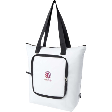 Logo trade promotional products picture of: EcoFold RPET foldable tote cooler bag 15L
