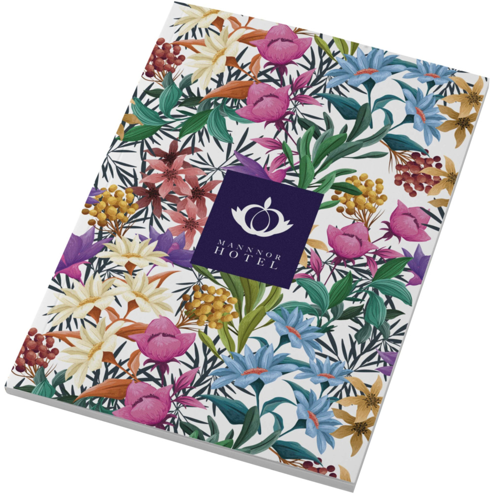 Logotrade promotional gift picture of: Novella Austen A5 soft cover notebook - 50 sheets