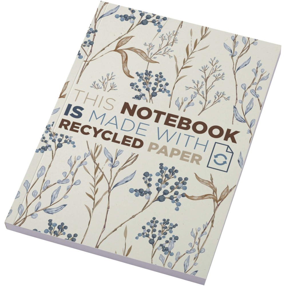 Logotrade corporate gifts photo of: Novella Austen A5 recycled soft cover notebook - 100 sheets