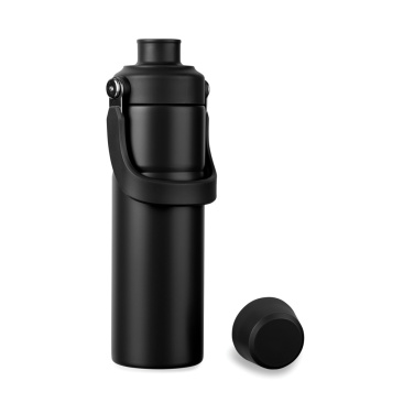 Logo trade promotional gifts picture of: Baltimore trek RCS recycled SS bottle 600 ML