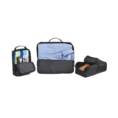 Logo trade corporate gift photo of: Renew AWARE™ rPET 3 Piece Packing Cube Set