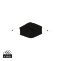 Reusable 2-ply cotton face mask, black