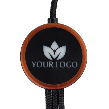 Logotrade promotional giveaways photo of: Cable 3in1 with illuminated logo - LH-ZM04