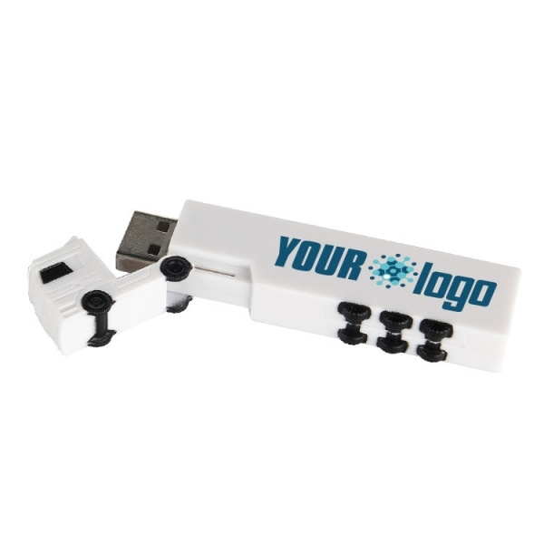 Logotrade advertising products photo of: Plastic USB stick