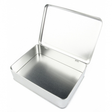 Logo trade promotional giveaway photo of: Metal box