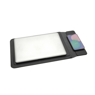 Logo trade advertising product photo of: Swiss Peak 15W magnetic charging laptop sleeve 14-15,6"