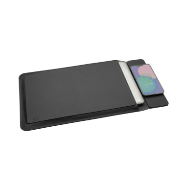 Logotrade promotional item image of: Swiss Peak 15W magnetic charging laptop sleeve 14-15,6"