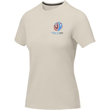 Logo trade business gifts image of: Nanaimo short sleeve women's t-shirt