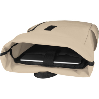 Logotrade promotional product image of: Byron 15.6" GRS RPET roll-top backpack 18L