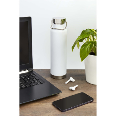 Logo trade promotional merchandise image of: Thor 650 ml RCS recycled stainless steel copper vacuum insulated water bottle
