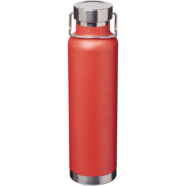 Logotrade promotional item picture of: Thor 650 ml RCS recycled stainless steel copper vacuum insulated water bottle