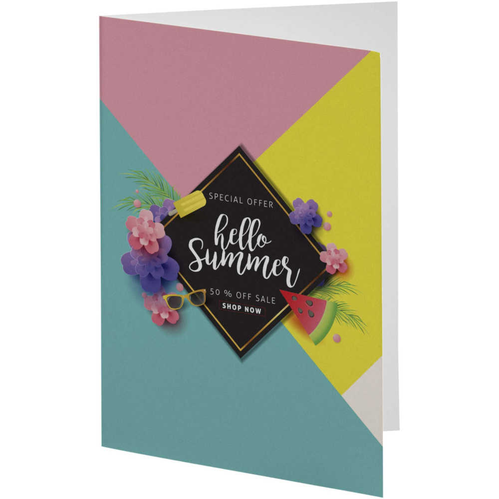 Logotrade corporate gift image of: Herald A6 greeting card