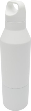 Logo trade promotional items picture of: Odessy 600 ml RCS certified recycled stainless steel insulated bottle with 300 ml cup