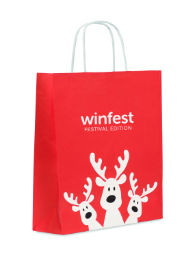 Logo trade promotional merchandise picture of: Gift paper bag medium