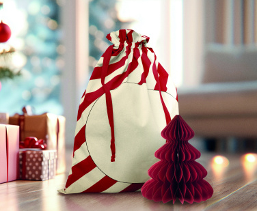 Logo trade promotional gift photo of: Large Santa cotton bag