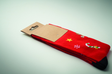 Logotrade promotional giveaway picture of: Pair of Christmas socks L