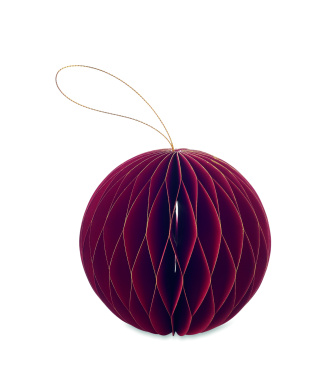 Logo trade business gifts image of: Foldable  XMAS bauble hanger