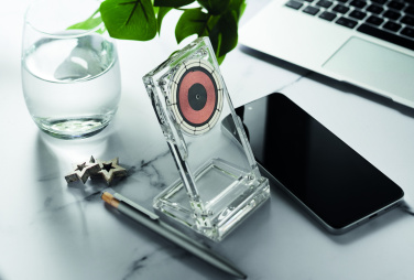 Logotrade advertising products photo of: Acrylic wireless charger 15W