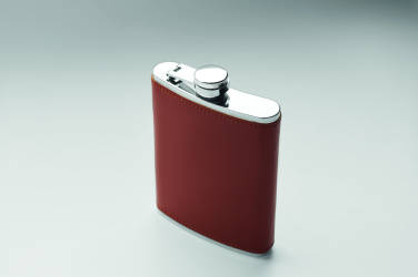 Logotrade promotional merchandise picture of: Slim hip flask 200 ml