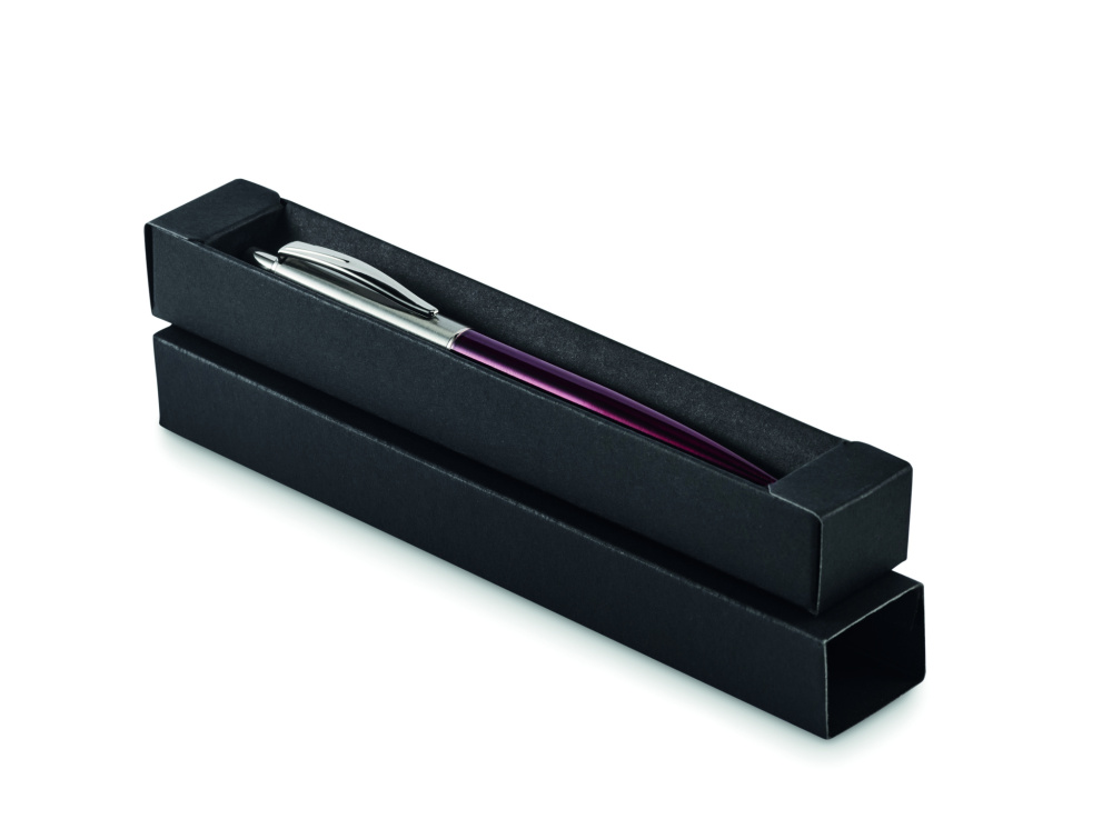 Logotrade business gifts photo of: Push button pen in box
