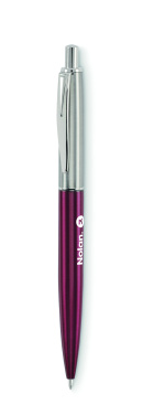 Logotrade promotional item picture of: Push button pen in box