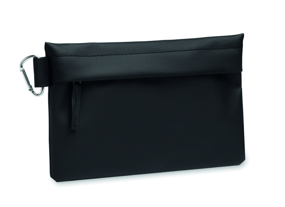 Logo trade promotional merchandise photo of: Organizer pouch in 600D RPET
