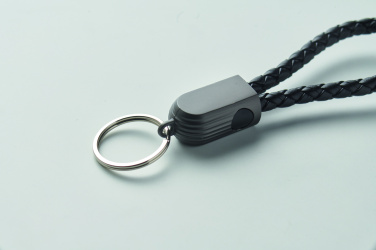 Logo trade promotional merchandise photo of: Key ring loop cable type-C
