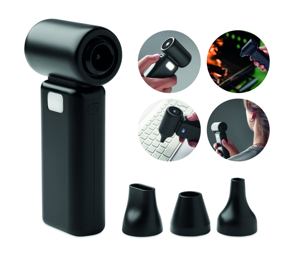 Logo trade promotional merchandise picture of: Portable turbo fan