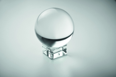 Logo trade business gifts image of: Glass round award